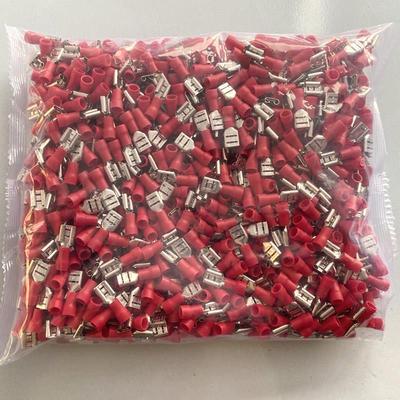 FDD1.25-250冷压接线端子1000祇 6.3插簧线耳母预绝缘端头MPD