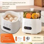 多功能蒸蛋煮蛋器全自动预约早餐机A509 蛋架 送蒸笼 蒸碗