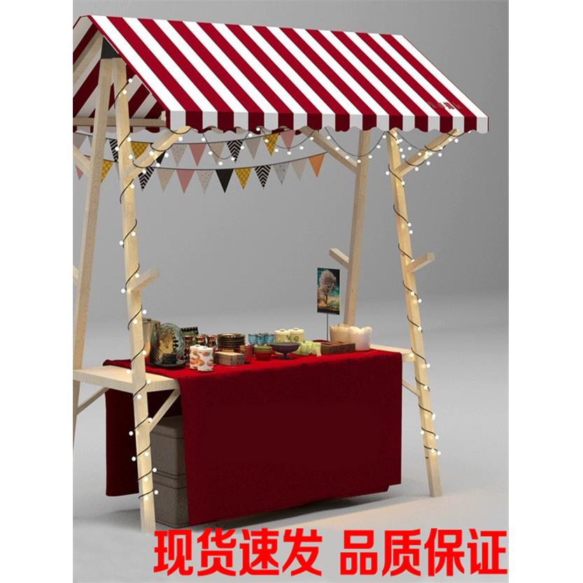 集市摊位展示架市集夜市摆摊架子花车促销展示台地摊车移动可折叠