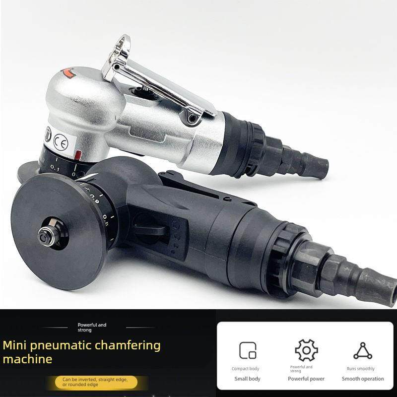 手持小型气动倒角机金属家具毛刺修边机木工封边条迷你圆弧磨边机