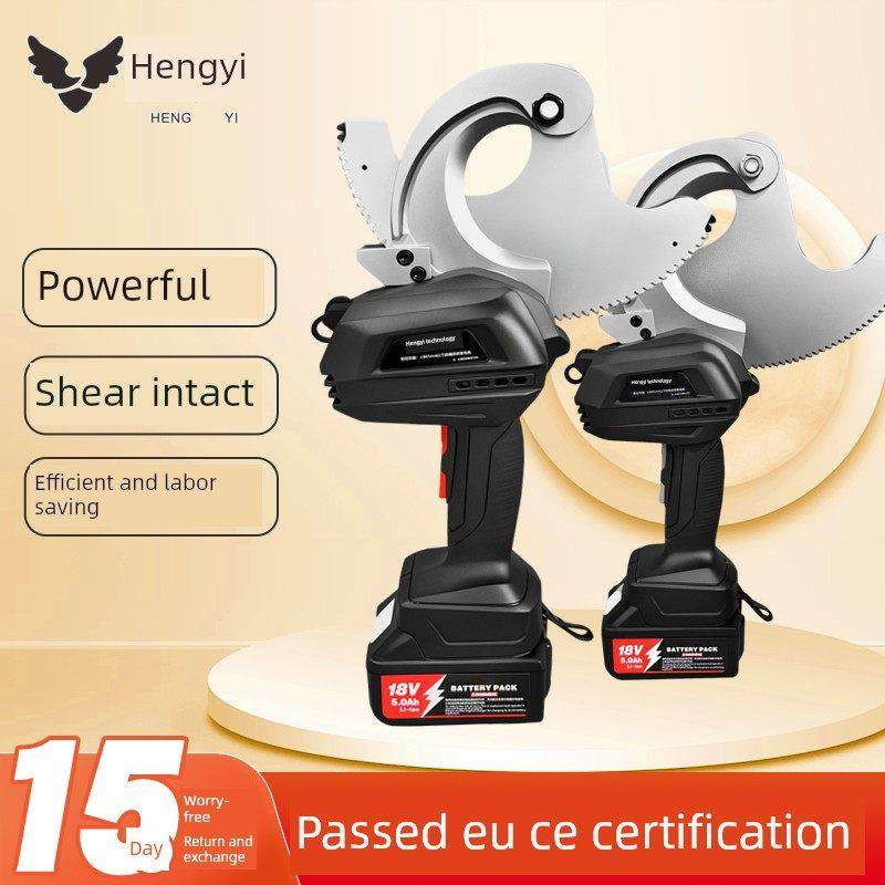 电缆剪刀剪5X240低压线3X300高压线可充电电动齿轮剪刀棘轮剪刀