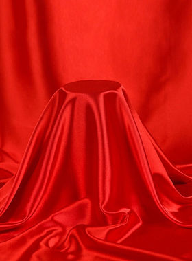 大红色布料开业l剪彩揭幕红布J喜事结婚红布红绸布