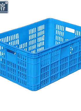 周转筐仓储运输箱储存箱超市蔬菜筐塑料收纳筐5L75-250筐PR559