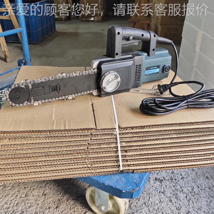 SD-00轻质712砖单手锯泡砖切割链锯1.8kw加气砖切割S锯便沫携式3