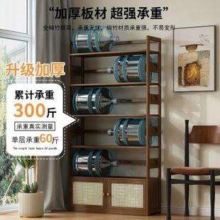 多功能置物架客厅靠墙储物架非实木多层大容量书柜 书架家用落地式