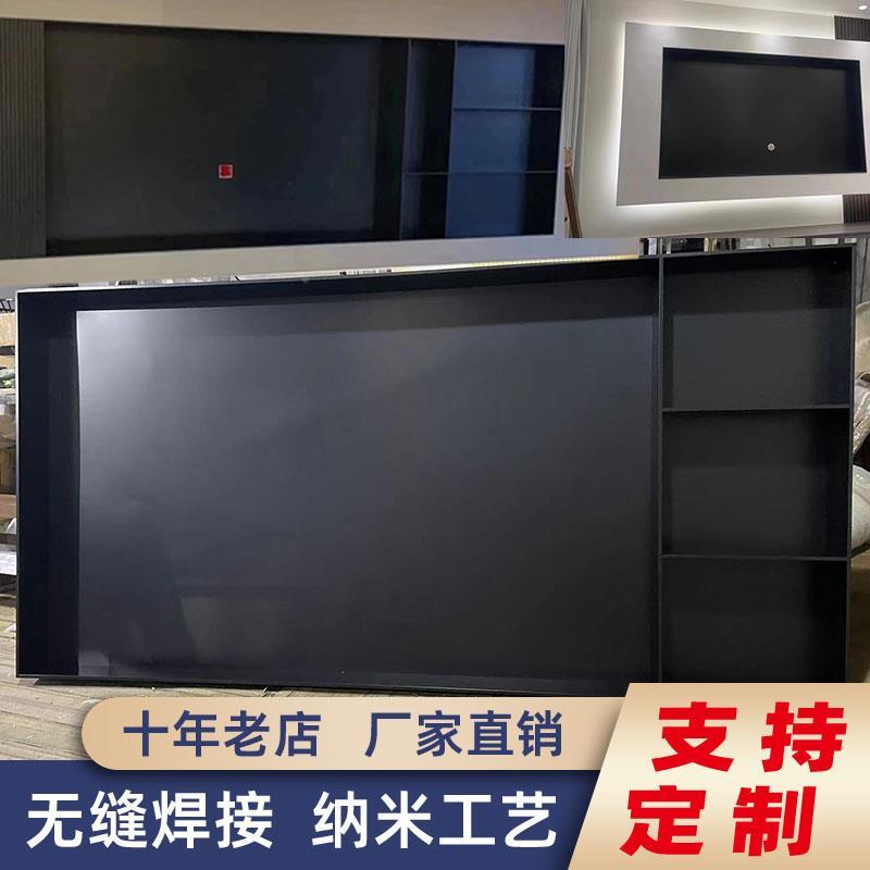 定制电视壁龛锈75寸不墙钢嵌入式客厅背景85电室视机浴壁龛JYR置