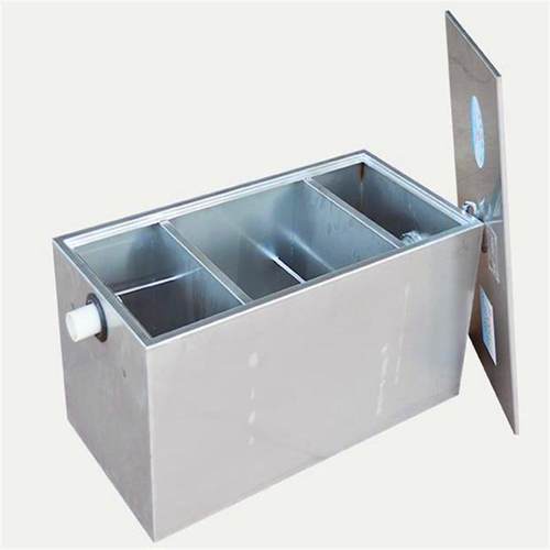 高效率厨房隔油池无动力厨房油水分离器餐饮油水处理设备厂家油脂