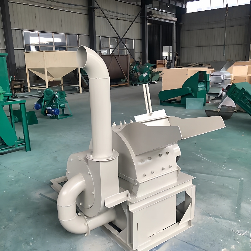 小型木材原木粉碎机柴油移动式木头粉碎机食用菌树叶树枝粉碎机