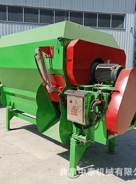 TMR饲草料混料机9JGW全日粮制备机牛场单轴直连款3立方饲草投料车