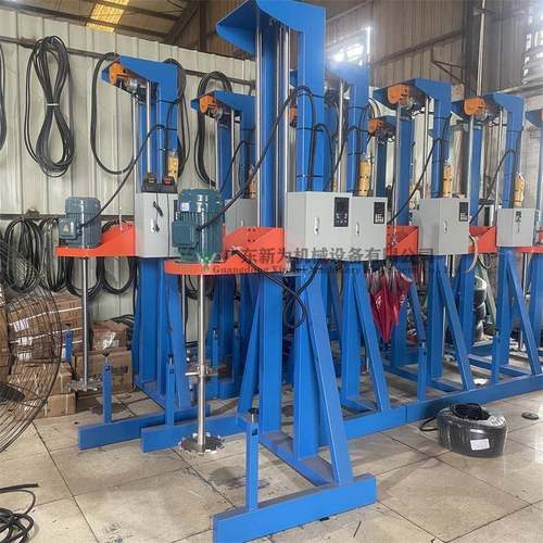 广州口红唇膏搅拌机化妆品高速电动升降分散机不锈钢液体混合桶