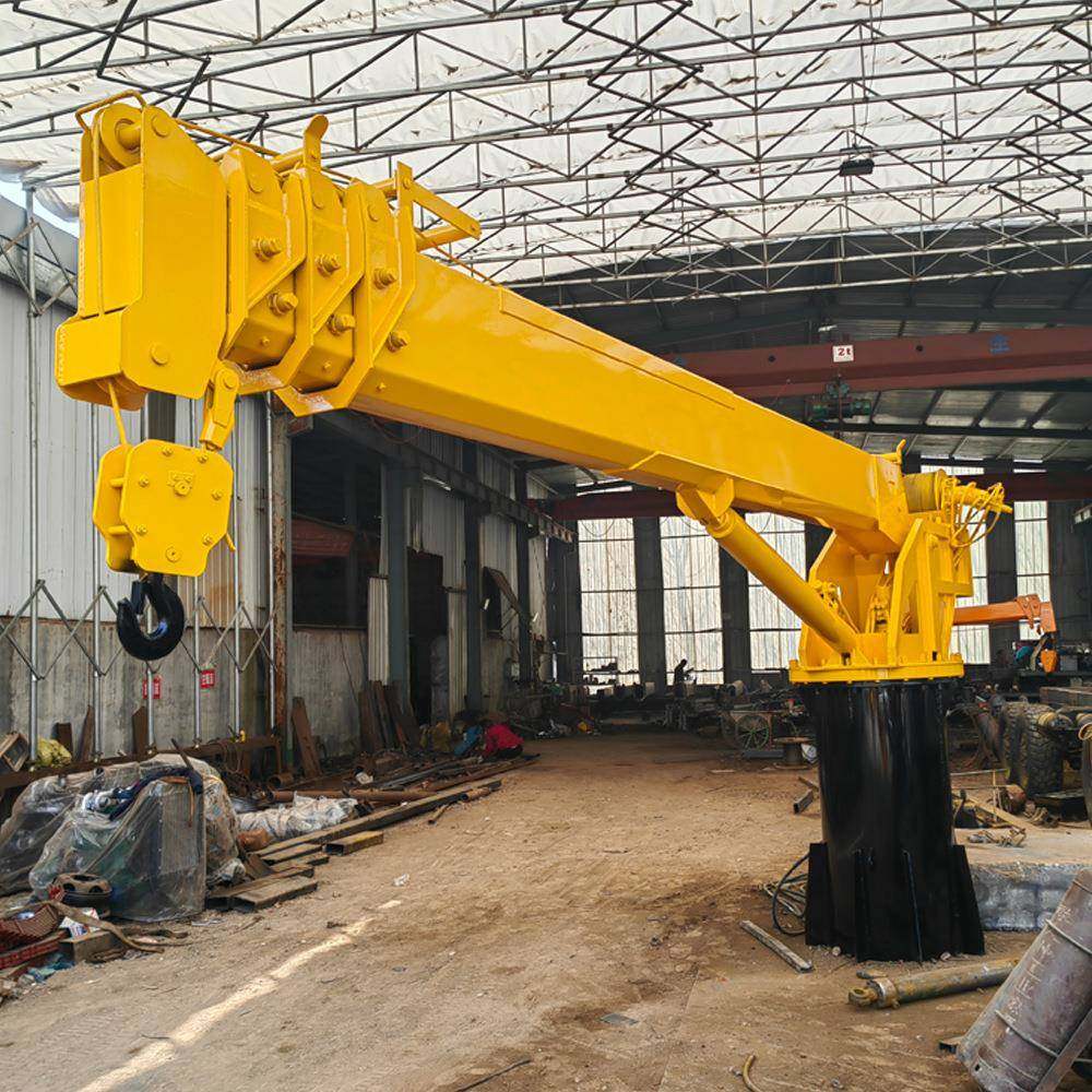 小型液压伸缩吊机港口船头卸货吊船吊码头固定式直臂起重机,搬运/仓储/物流设备,其他起重搬运设备,淘宝优惠券,粉丝福利购,淘宝优惠卷