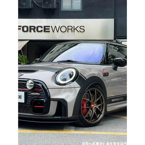 适用于Miniforceworks汽车贴纸F56Jcw车身贴纸发动机罩装饰贴纸