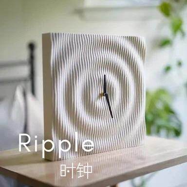 简约创意台面时钟摆件时钟ins风格客厅书房大号摆件设计师款座钟