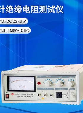 指针式电阻测量仪表CC2681指针式测试仪数显绝缘电阻测试仪