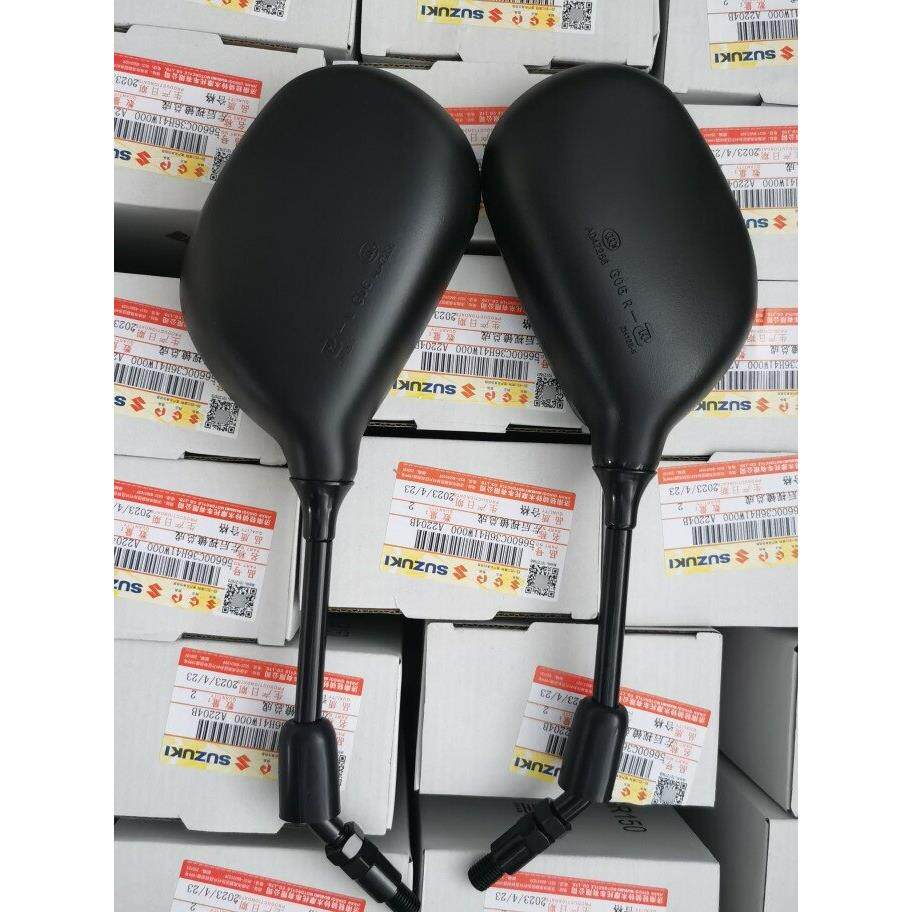 济南铃木摩托 托后照镜配件GR150悍骏摩托 托左右后视镜观后镜原