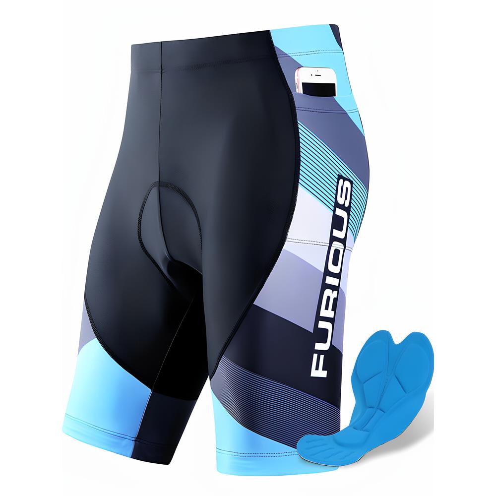 户外自行车裤男子夏季自行车裤与臀垫自行车自行车裤大尺寸山地自