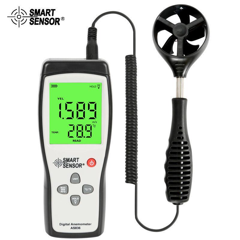 希玛 风速仪 高精度数字风速计 测风仪 风速风温风力测量仪AS836