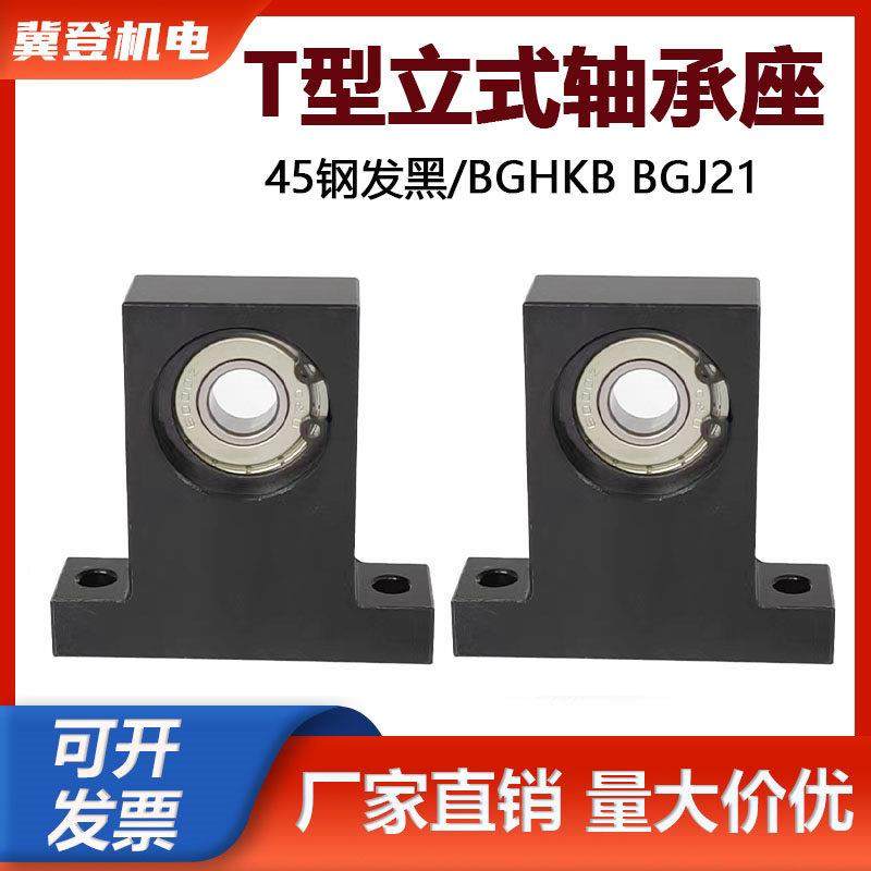 T型立式轴承座固定座带座轴承BGJ21 BGHKB608 6000 60016002包邮,五金/工具,轴承座,淘宝优惠券,粉丝福利购,淘宝优惠卷