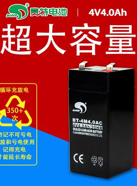 赛特4V4AH电子秤6V蓄电池ACS-30kg电瓶300台秤磅秤150配件TCS100k