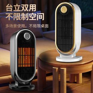 暖风机1200W桌面小型取暖器陶瓷PTC发热家用电暖器 跨境欧规新款