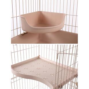 创逸CX猫笼隔板跳板配件角楼猫脚垫防滑垫平台配套三角形踏板跳台