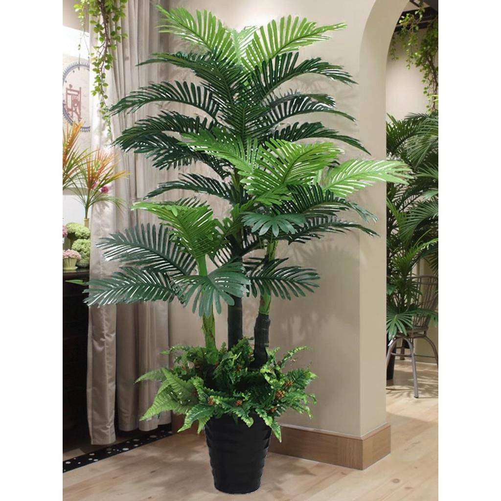 模拟绿色植物盆栽室内装饰大型彷生向日葵植物向日葵树客厅装饰办
