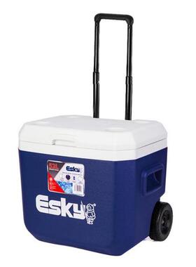 包邮Esky保温箱52L拉杆保温箱冷藏箱车载保温箱野营冷链送2只冰砖