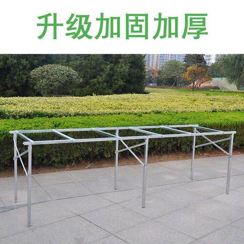 地摊架子摆货架折叠夜市摆摊用的货架竹席水果衣服便携移动推位