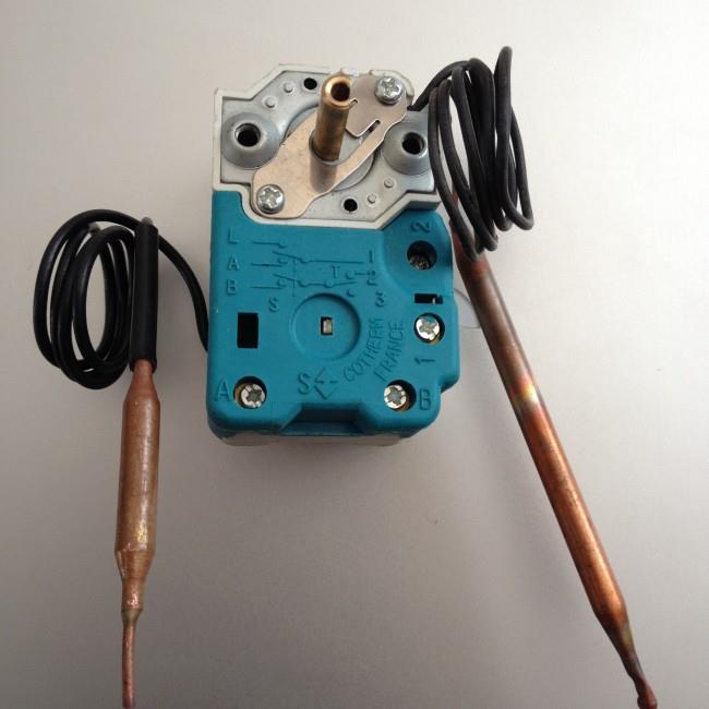 适用于柏林berlin热水器温控德国宝电热水器温控双探头温控器开关