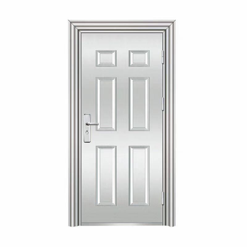 新粤神304加厚不锈钢门防盗门家用入户门农村自建房大门厨房门