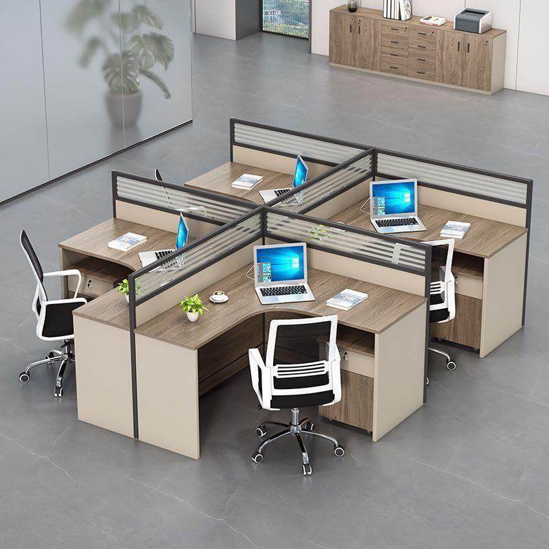 职员办公桌椅组合简约现代46四人位员工办公室电脑桌屏风工位卡座,商业/办公家具,组合/屏风工作位,淘宝优惠券,粉丝福利购,淘宝优惠卷