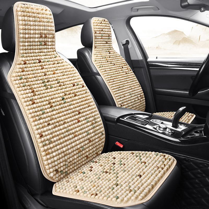 汽车坐垫夏季专用凉垫单片冰屁菩提子货车通风透气木珠前排汽车座