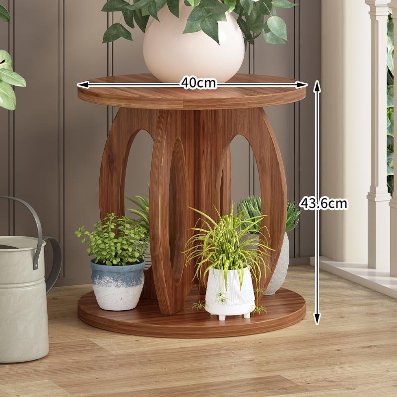 花架子带轮可移动室内家用客厅花盆架阳台实木花架落地置物架新款