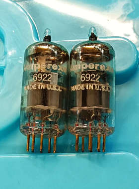同期配对1966年美国Amperex 6922 E88CC议价
