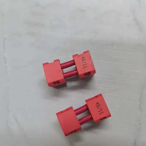 议价S120驱动器配件24v电源插头红色跳线，的剩一只