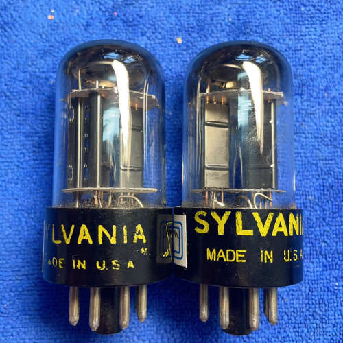 美国喜万年云顶 6SN7GTB/5692/6N8P电子管一对议价