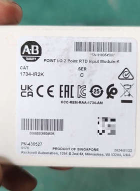 议价ABPOINT I/O 2 Point RTD输入模