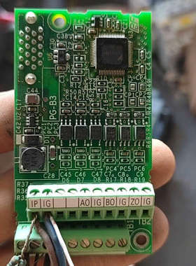 A1000安川PG卡ETC740160实物图 功能正常议价