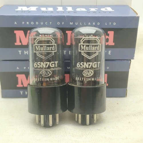 （顶班测值）英国大盾6SN7/6H8C/6N8P电子管议价