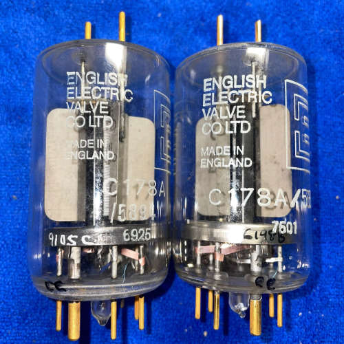 英国原盒军规C178A/5894金脚超级发射管议价