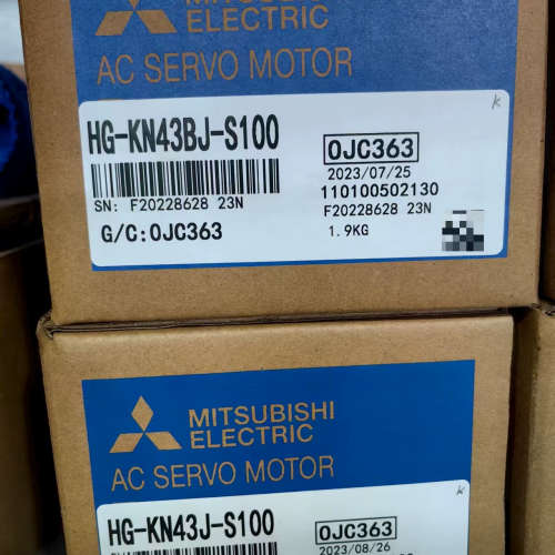 议价伺服电机HG-KN43BJ-S100，带原厂