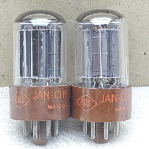 美国CBS 5692/6sn7电子管， 直代升级6N8P议价