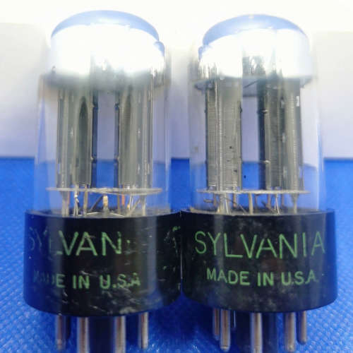 接近测值美国喜万年6SN7GTB/5692/6N8P白头议价