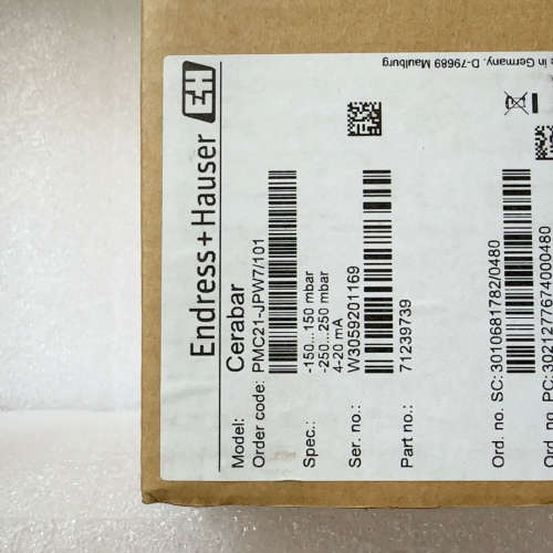 议价E+H压力变送器PMC21-JPW7/101，德国制造，