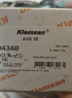 议价Klemsan继电器AVK 95，型号304340，土耳其原