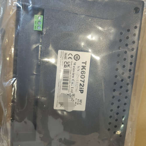 议价威纶通触摸屏TK6072ip，，带原厂保护膜，功能完