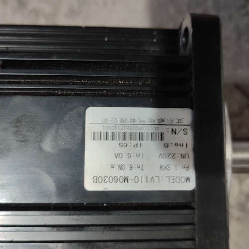 拆机1.8KW伺服电机，型号LV110-M06030B，22议价