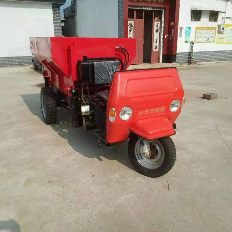 黄瓜大棚撒粪车大面积农场农田抛洒车农家有机肥抛粪车