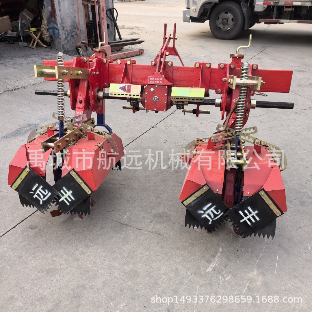 土豆除草中耕培土机 2行的马铃薯上土机 苗前出苗覆土机0.7-1.2米