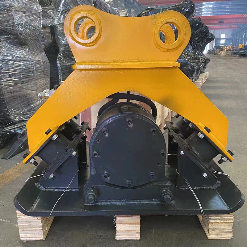 挖机液压平板夯护坡振动压实平板夯购机压实振动平板夯